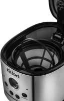 Кофеварка капельная Kitfort КТ-732 900Вт нержавеющая сталь/черный