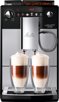 Кофемашина Melitta F 300 Latticia OT silver черный/серебристый
