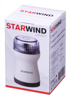 Кофемолка Starwind SGP4422 200Вт белый/коричневый