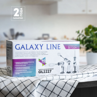 Миксер ручной Galaxy Line GL 2227 20Вт белый/черный