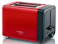 Тостер Bosch TAT4P424 красный/черный