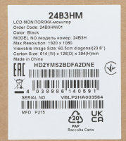 Монитор AOC 23.8" Value Line 24B3HM черный VA LED