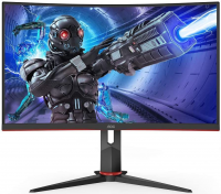 Монитор AOC 27" Gaming C27G2ZU черный/красный VA LED