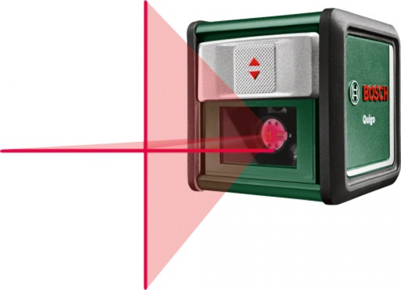 Нивелир лазерный Bosch Quigo III 2кл.лаз. 635нм цв.луч. красный (0603663521)