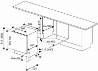 Посудомоечная машина Bertazzoni DW6083PRTS