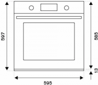 Духовой шкаф Bertazzoni F6011MODELZ