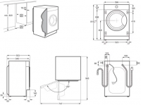 Встраиваемая стиральная машина с сушкой и паром Electrolux EW7W368SI