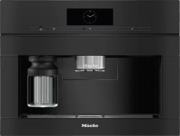 Встраиваемая кофемашина Miele CVA7845OBSW, черный обсидиан