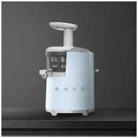 Соковыжималка шнековая Smeg SJF01PBEU, пастельный голубой