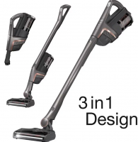 Вертикальный пылесос Miele SOML0 Triflex HX2 Pro, серый инфинити