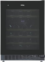 Встраиваемый винный шкаф Korting KFW 803 DB GN, черный
