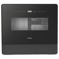 Компактная посудомоечная машина Korting KDF 26630 GN, черный