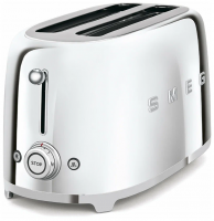 Тостер Smeg TSF02SSEU, хром