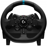 Игровой руль Logitech TrueForce G923 (PS4, PS5, ПК) черный