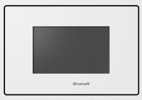 Встраиваемая микроволновая печь BRANDT BMG2120W, белый