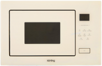 Встраиваемая микроволновая печь Korting KMI 827 GB, бежевый