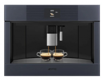 Встраиваемая кофемашина Smeg CMS4104GRU, черный/серый