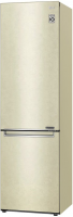 Холодильник LG GC-B509SECL бежевый