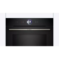 Электрический духовой шкаф с СВЧ Bosch HMG776NB1, черный