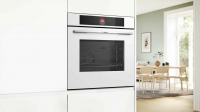 Электрический духовой шкаф Bosch HBG7341W1, белый