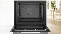 Электрический духовой шкаф с паром Bosch HSG7361B1, черный