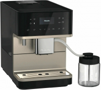 Кофемашина Miele CM 6360 OBCM MilkPerfection чёрный обсидиан/металлик