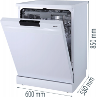 Посудомоечная машина Gorenje GS620C10W белый