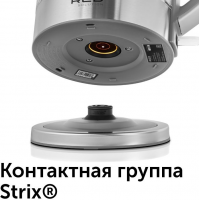 Чайник электрический Red Solution RK-G138 серый