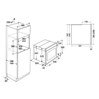 Комбинированный духовой шкаф с паром Kuppersbusch BD 6340.0 KSM6 MattBlack