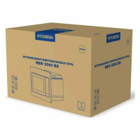 Микроволновая печь встраиваемая Hyundai HBW 2560 BG черный