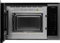 Микроволновая печь встраиваемая Hyundai HBW 2560 DX черная сталь