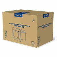 Микроволновая печь встраиваемая Hyundai HBW 2560 WG белый