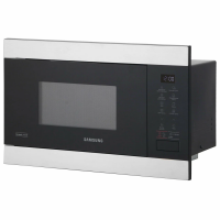 Микроволновая печь встраиваемая Samsung MG22M8074AT/BW черная серебристая