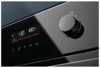 Духовой шкаф встраиваемый Electrolux EOD6C77WZ черный