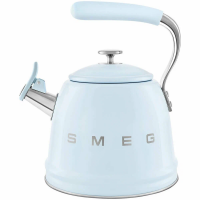 Чайник со свистком Smeg CKLW2001PB, голубой