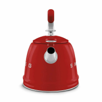 Чайник со свистком Smeg CKLW2001RD, красный