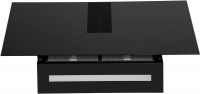Вытяжка наклонная Maunfeld Aurora 90 black, черный матовый