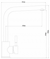 Смеситель для кухни Dr. Gans Лира Dg (319.08Н.1123.401) белый