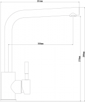 Смеситель для кухни Dr. Gans Лира Dg (319.08Н.1123.401) белый