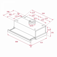 Вытяжка встраиваемая Teka TL 6310 SS