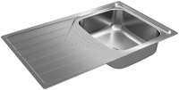 Кухонная мойка Teka UNIVERSE 45 T-XP 1B 1D POLISHED (115110011)