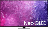 Телевизор QLED Samsung QE65QN90CAUXRU, Smart TV, черный/серебристый