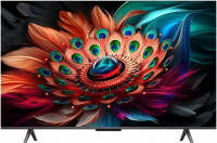 Телевизор QLED TCL 43C655, Smart TV, черный