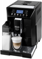 Кофемашина Delonghi Eletta Cappuccino Evo ECAM 46.860.B 1450Вт черный/серебристый