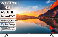 Телевизор LED Xiaomi TV A 43 2025 (L43MA-AURU) Smart TV, черный