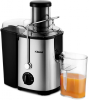 Соковыжималка Kitfort KT-1116 600Вт, стальной
