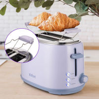 Тостер Kitfort KT-6215 980Вт, сиреневый