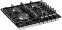 Газовая варочная панель Haier HHX-G64RFB, черный/стекло