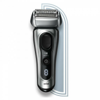 Электробритва Braun Series 8 8517s, серебристый