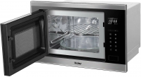 Встраиваемая микроволновая печь Haier HMX-BTG259X, нержавеющая сталь/черная